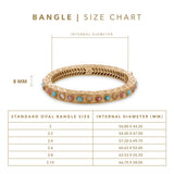 Azra Statement Bangle (openable) by JJV by JJ Valaya