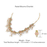 Gulmohar Pastel Blooms Chainlet by Tribe Amrapali