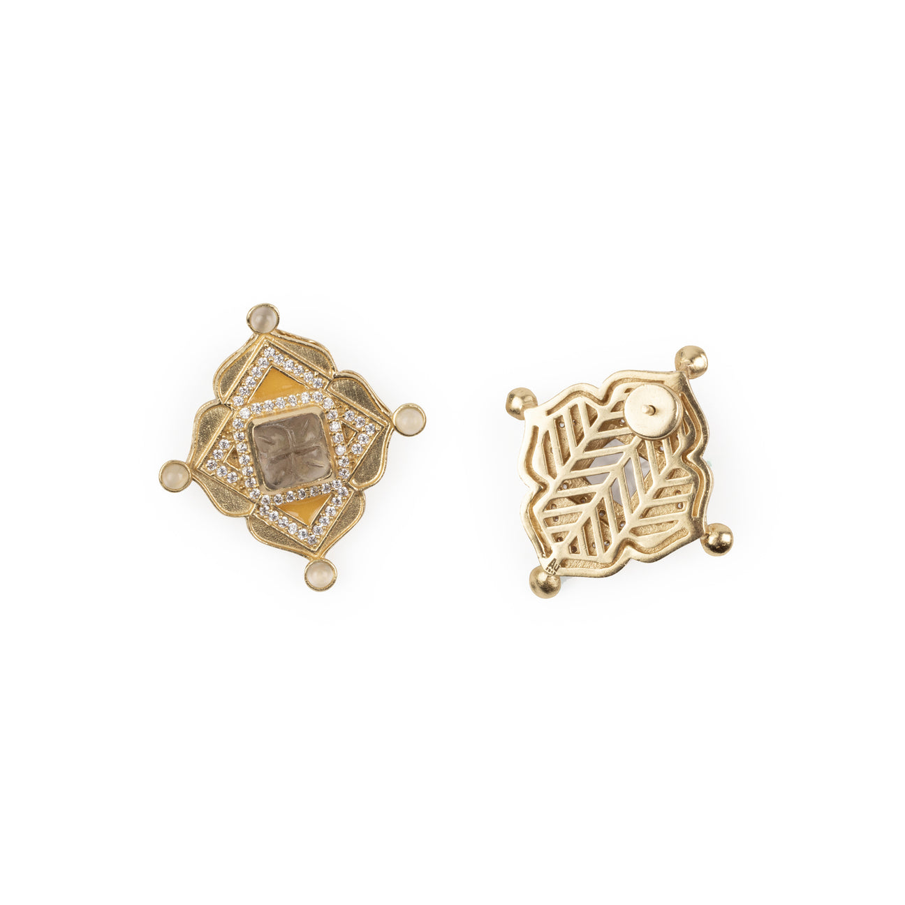 Amelia Helios Earrings by JJV by JJ Valaya image 3