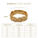 Odeta Bangle (openable) by Ekaya Banaras