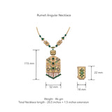 Rumeli Angular Necklace by JJV by JJ Valaya