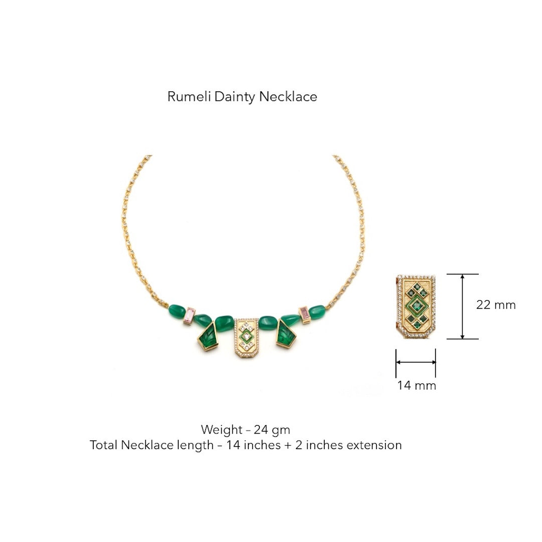 Rumeli Dainty Necklace by JJV by JJ Valaya thumbnail 3
