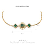 Rumeli Geometric Choker by JJV by JJ Valaya