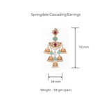Springdale Cascading Earrings by Tribe Amrapali