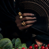 Opaline Helmi Ring by Ekaya Banaras