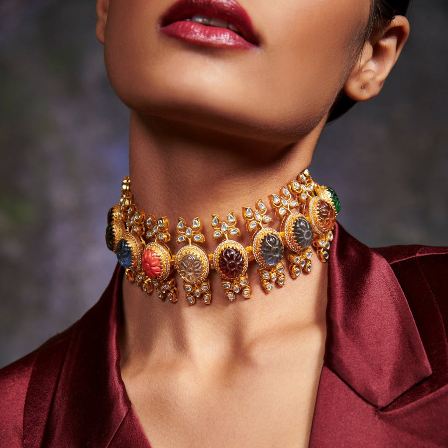 Bhuli - Oxidised Choker | Gulaal Ethnic Indian Designer Jewels | Buy  Necklace Online | Pan India and Global Delivery – Gulaal Jewels