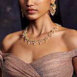 Pastel Blooms Fine Necklace by Tribe Amrapali