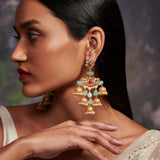 Springdale Cascading Earrings by Tribe Amrapali