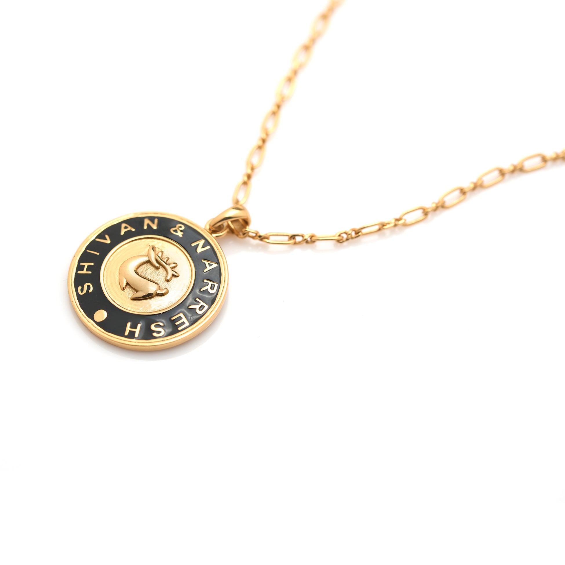 Numisma Locket Necklace for Men by Shivan & Narresh