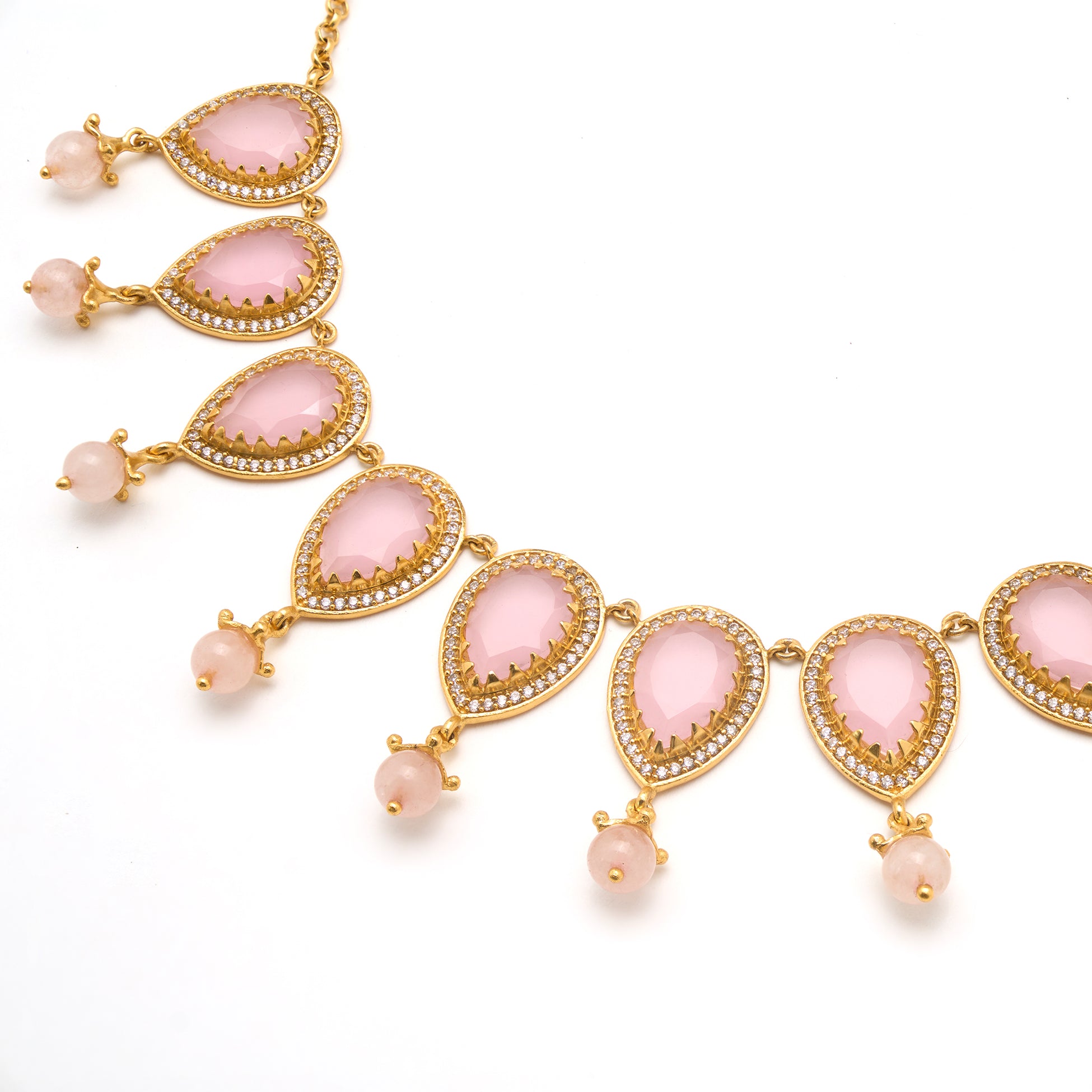 Lavender Morning Star Necklace by Tribe Amrapali thumbnail 4