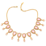 Lavender Morning Star Necklace by Tribe Amrapali