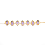 Lavender Morning star Choker