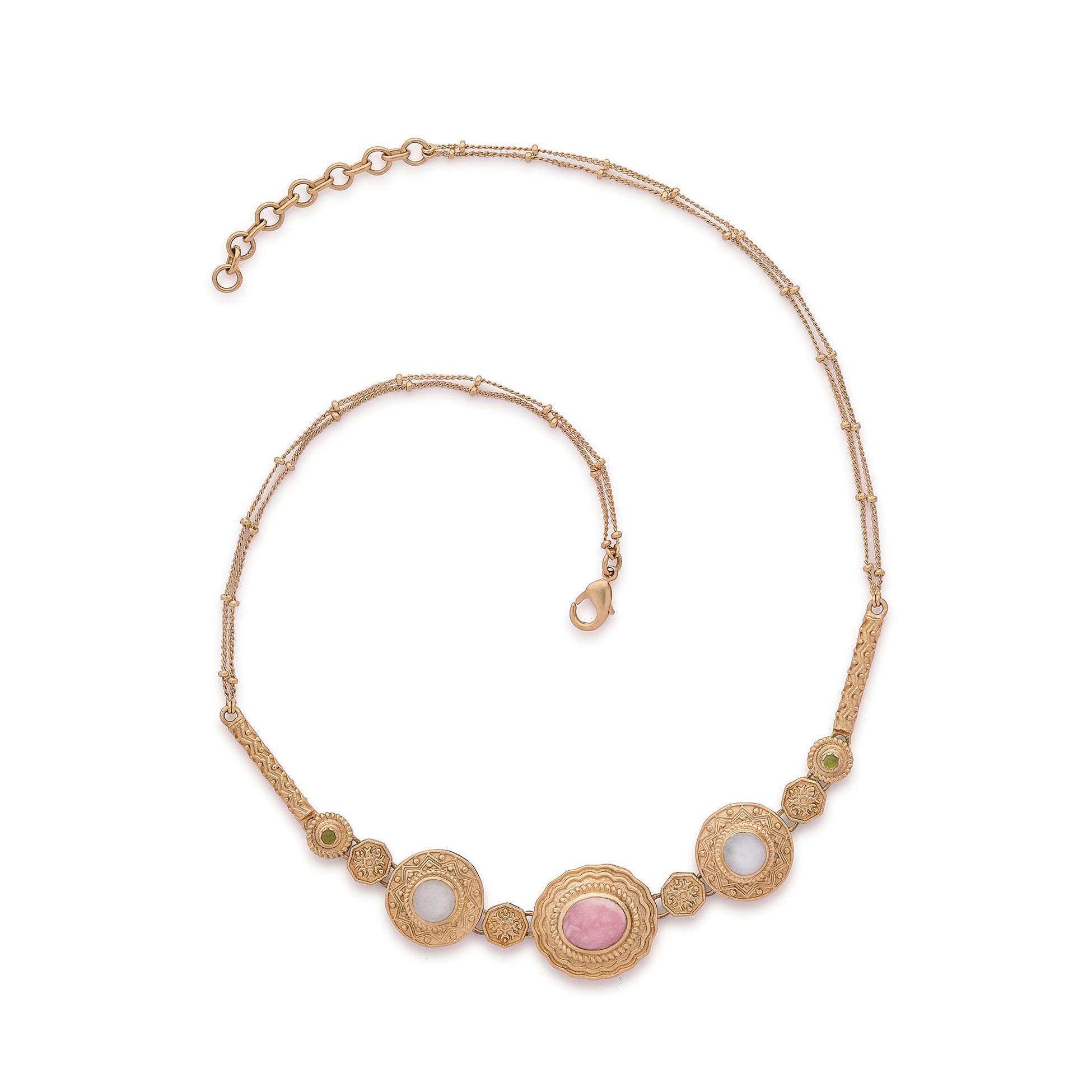 Azra Multi-motif Necklace by JJV by JJ Valaya thumbnail 3