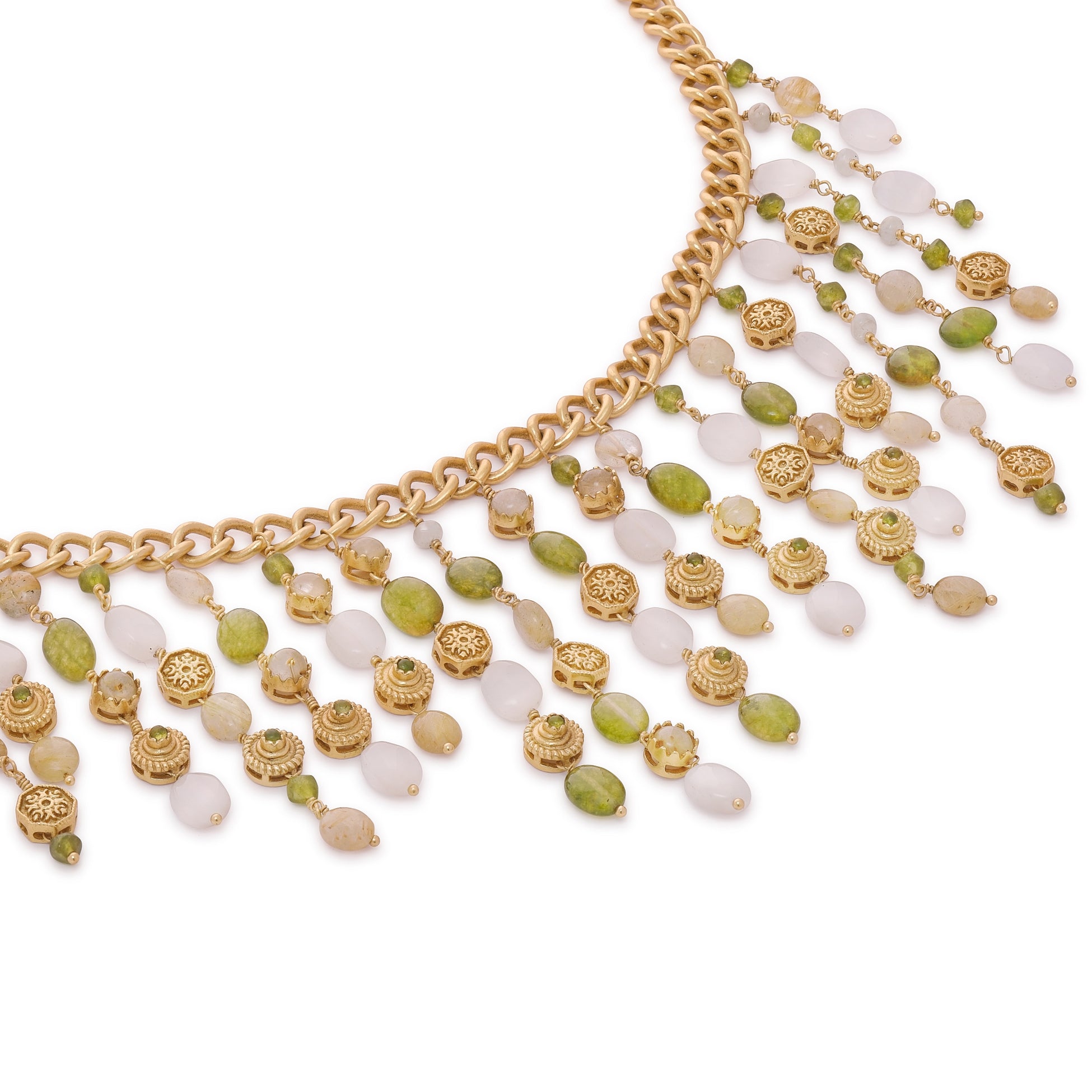Azra Classic Multi-strand Necklace by JJV by JJ Valaya thumbnail 4