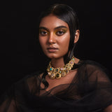 Azra Majestic Necklace by JJV by JJ Valaya