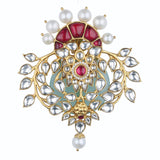 Queen Of Hearts Embellished Brooch