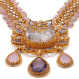 White Lotus Neckpiece for men by Tribe Amrapali