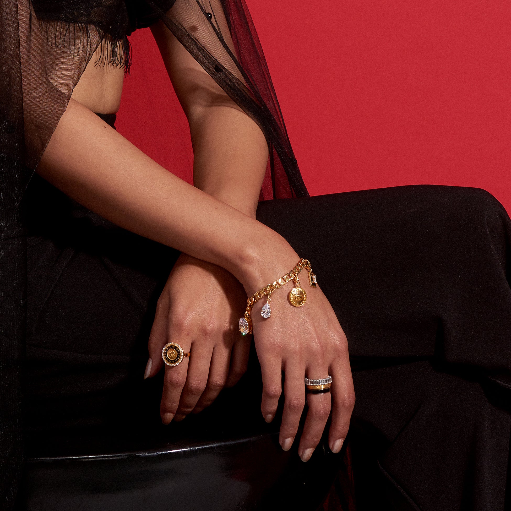 Numisma Signet Ring (adjustable) by Shivan & Narresh thumbnail 4