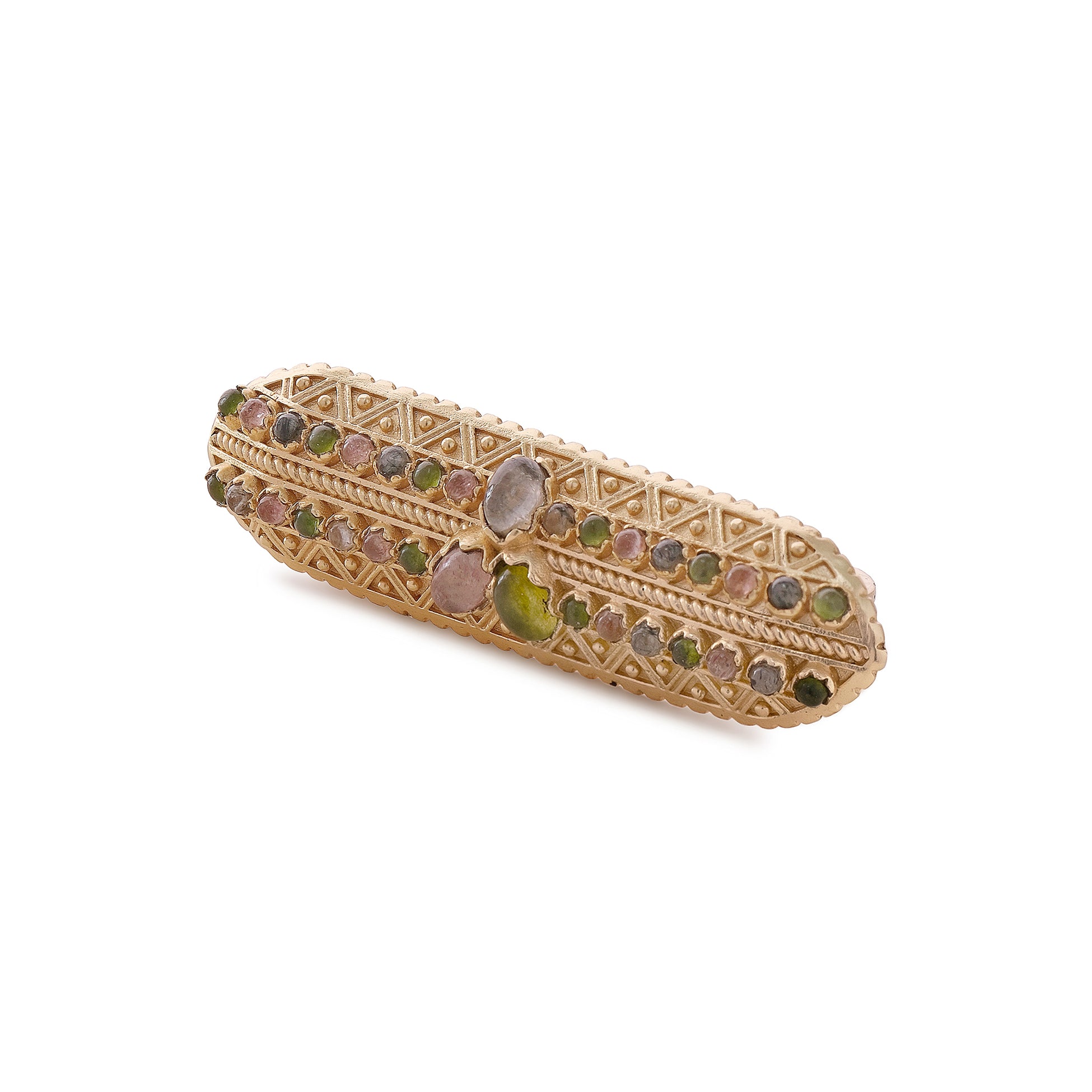 Azra Double-motif Ring (adjustable) by JJV by JJ Valaya thumbnail 2