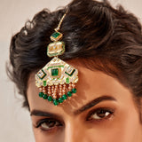 Signature emerald Headpiece