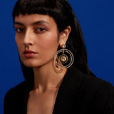 Numisma Annular Earrings by Shivan & Narresh