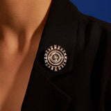 Numisma Statement Brooch by Shivan & Narresh