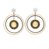 Numisma Annular Earrings by Shivan & Narresh