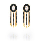 Numisma Fringe Earrings by Shivan & Narresh
