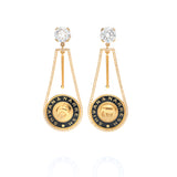 Numisma Pendulum Earrings by Shivan & Narresh