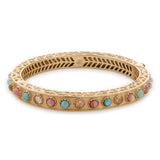 Azra Statement Bangle (openable) by JJV by JJ Valaya