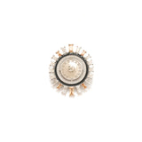 Numisma Statement Brooch by Shivan & Narresh