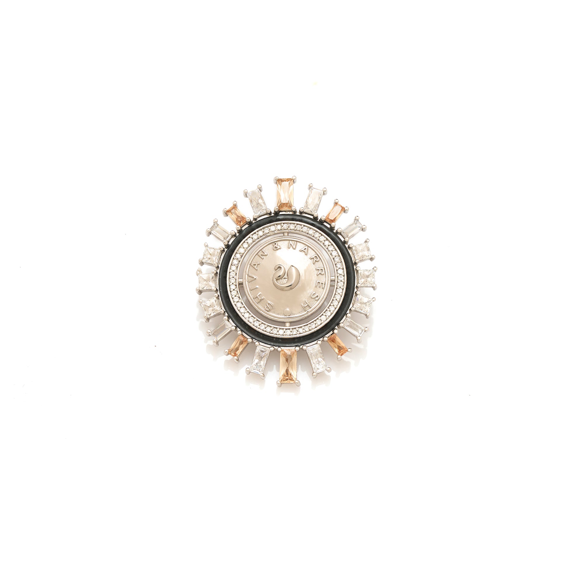 Numisma Statement Brooch for Men by Shivan & Narresh
