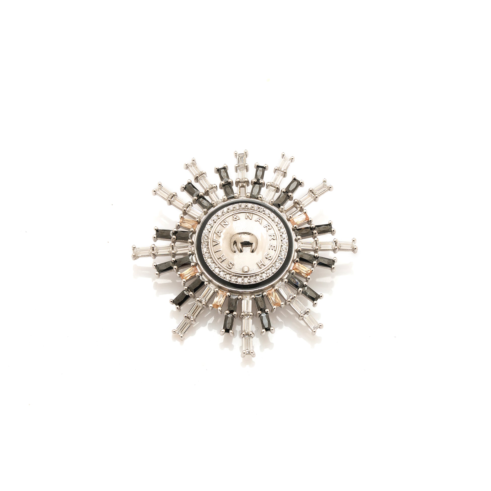 Numisma Star Burst Brooch for Men by Shivan & Narresh thumbnail 3