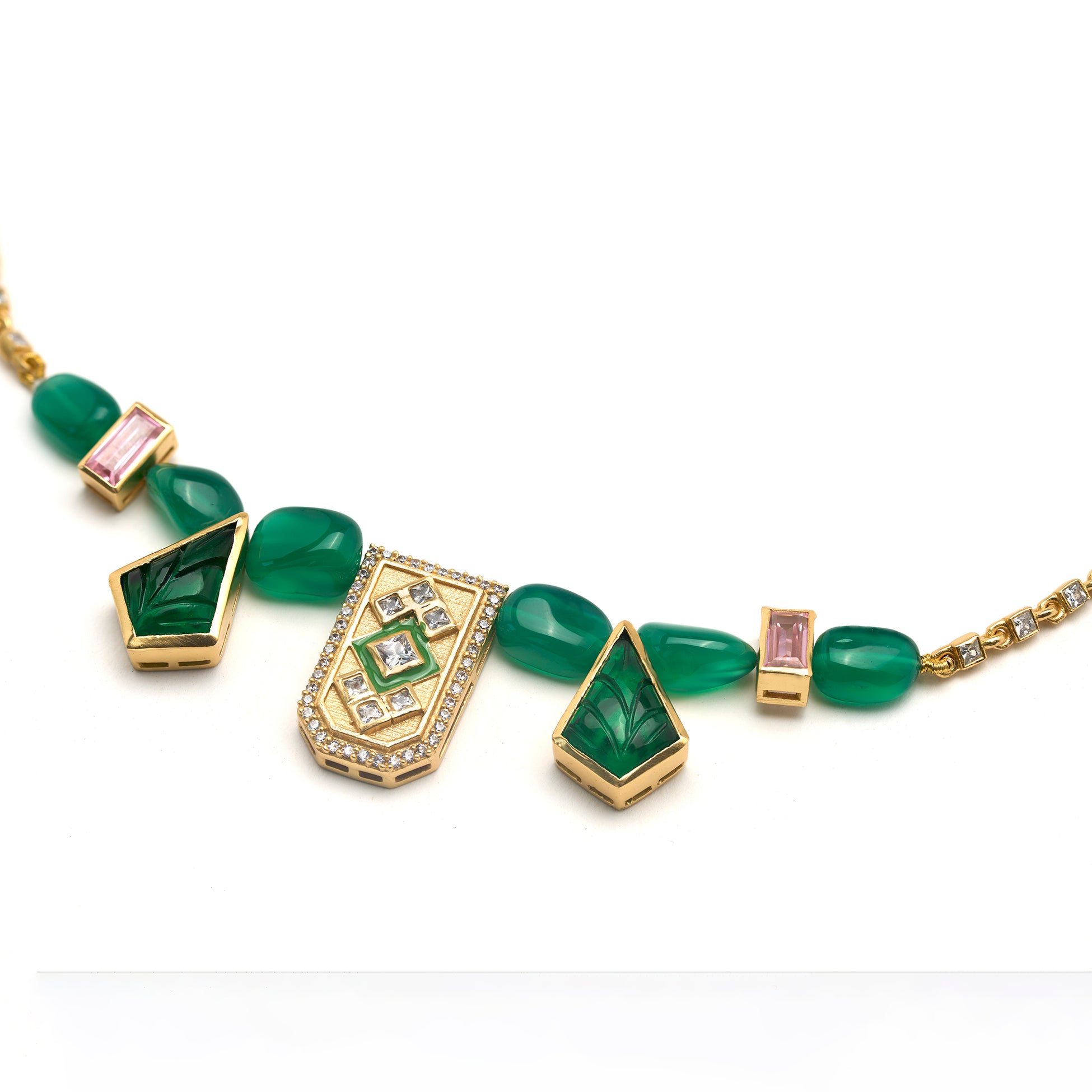 Rumeli Dainty Necklace by JJV by JJ Valaya thumbnail 2