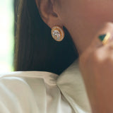 Numisma Studs by Shivan & Narresh