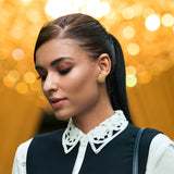 Gulmohar Blush Studs by Tribe Amrapali