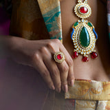 Pakeezah Statement Ring (adjustable) by Suneet Varma