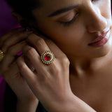Pakeezah Statement Ring (adjustable) by Suneet Varma