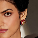 Carnival Of Crimsons Studs