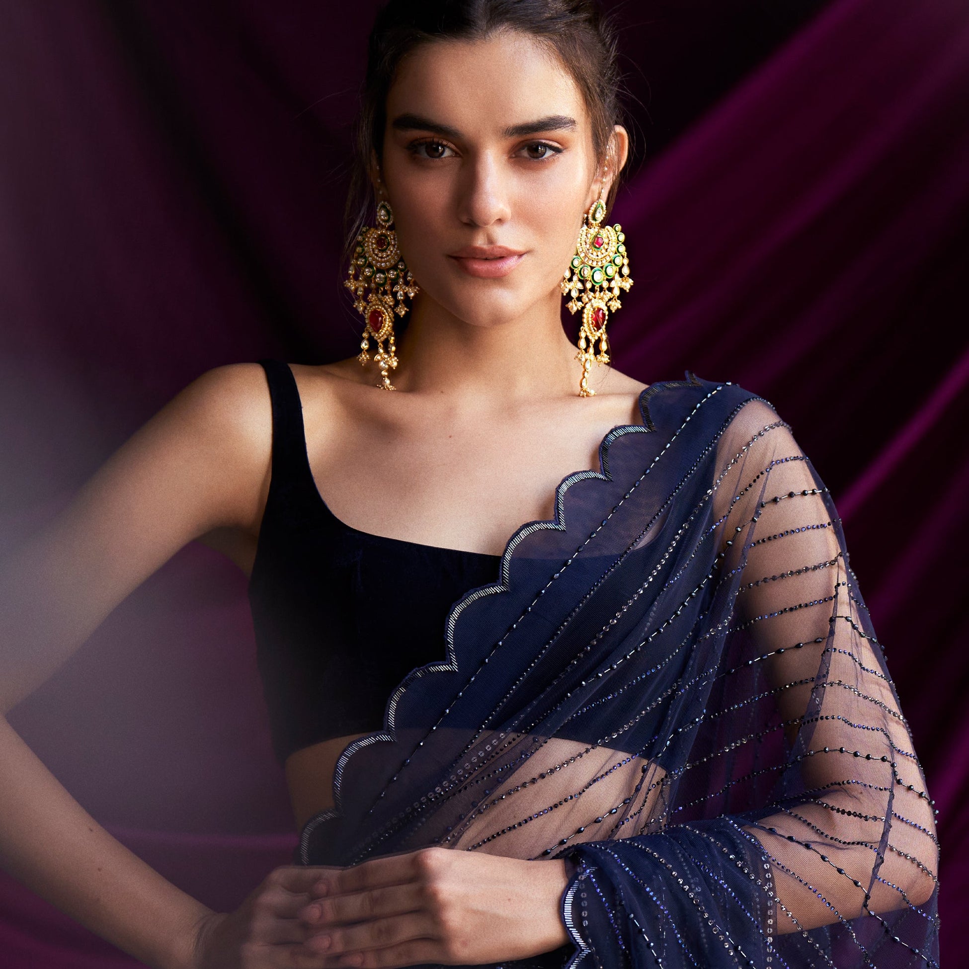 Alizeh Earrings by Suneet Varma thumbnail 3