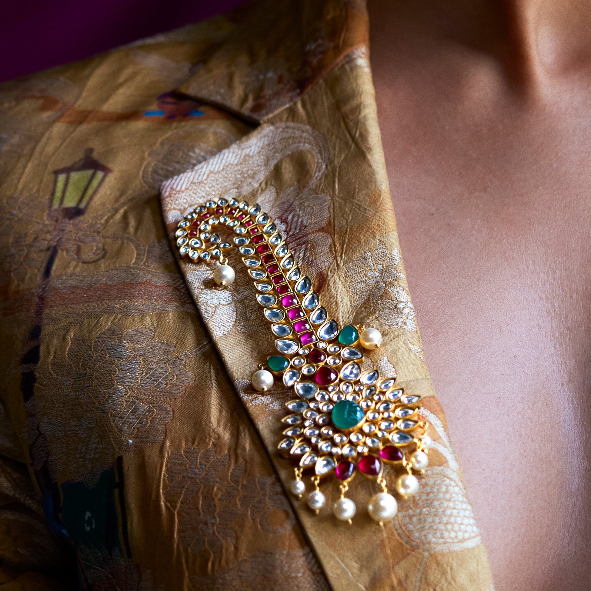 Reza Head Jewel & brooch for Men by Suneet Varma thumbnail 5