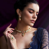 Caspara Ring (adjustable) by Suneet Varma
