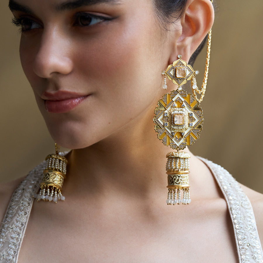 Vintage Crystal Chandelier Earrings DELIGHT | Romance and Ruin