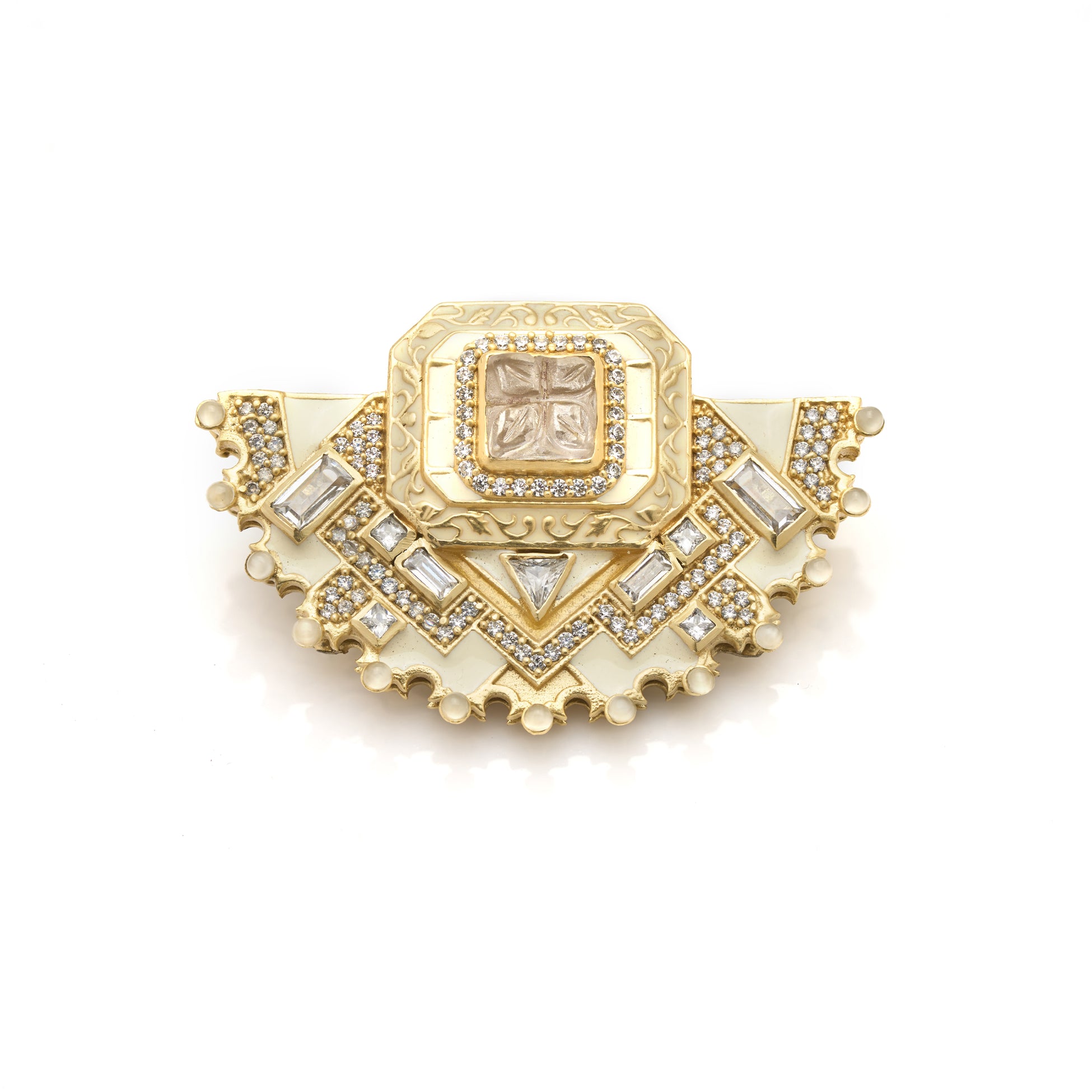 Amelia Brooch by JJV by JJ Valaya thumbnail 2