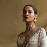 Amelia Sculpted Choker by JJV by JJ Valaya