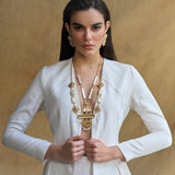 Amelia Multi-Strand Necklace by JJV by JJ Valaya