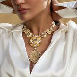 Amelia Statement Necklace by JJV by JJ Valaya