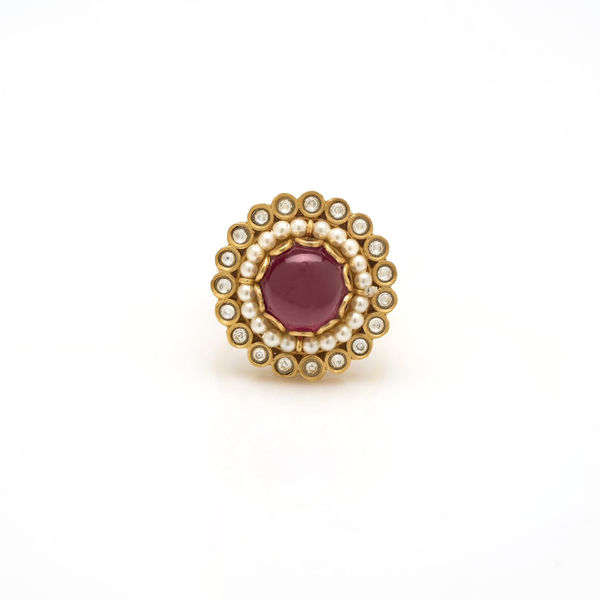 Pakeezah Statement Ring (adjustable) by Suneet Varma thumbnail 3