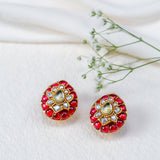 Carnival Of Crimsons Studs