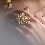 Amelia Ring (adjustable) by JJV by JJ Valaya